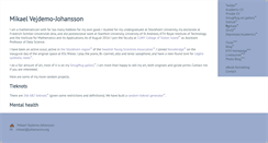 Desktop Screenshot of mikael.johanssons.org